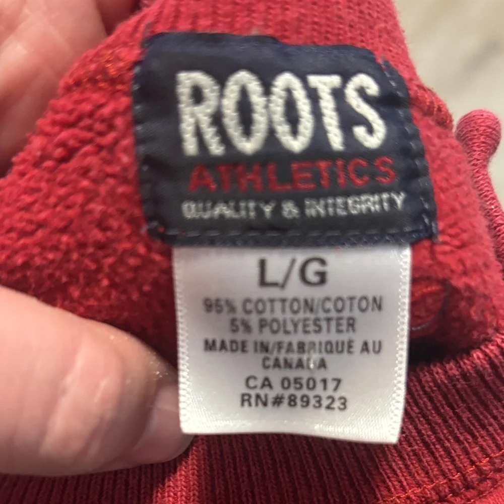 Roots Baby Burgundy Sweatshirt - Picture 2 of 2